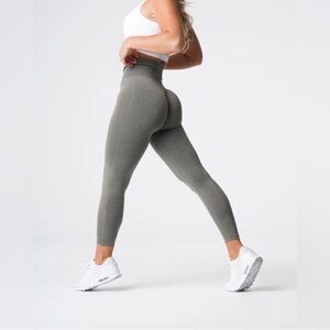 Khaki Green NV Seamless Leggings